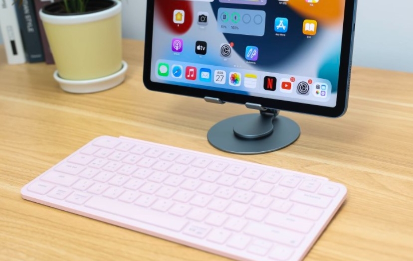 휴대용 아이패드 키보드 추천 키크론 B1 멀티페어링 4in1 블루투스 무선 슬림 미니 키보드